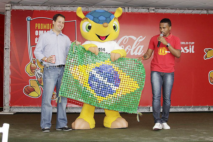 Lançamento do mascote da Copa do mundo de 2014, no Rio