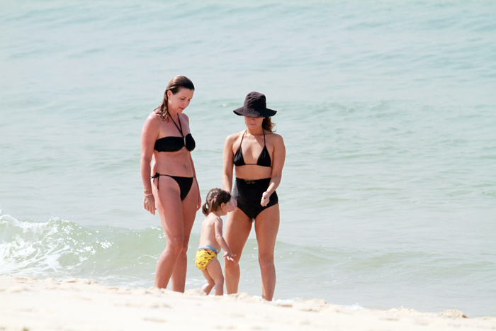 Giovana Antonelli, gêmeas, praia, atriz, Barra da Tijuca, Rio de Janeiro