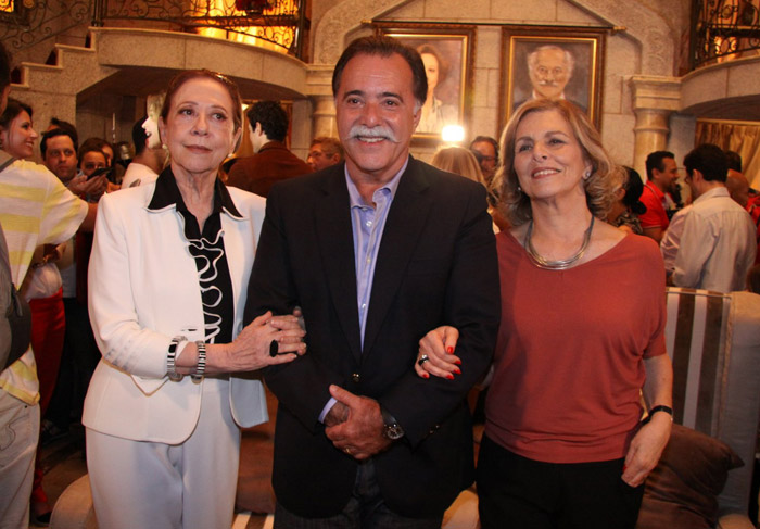 Fernanda Montenegro, Tony Ramos e Irene Ravache