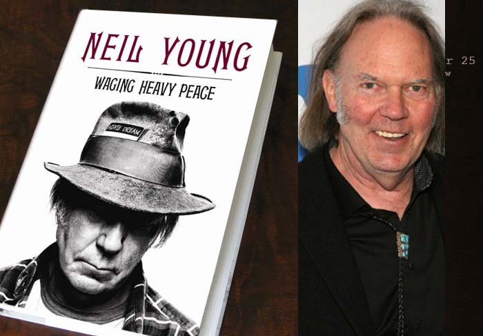 Neil Young deixa as drogas e o álcool para escrever biografia  O Fuxico