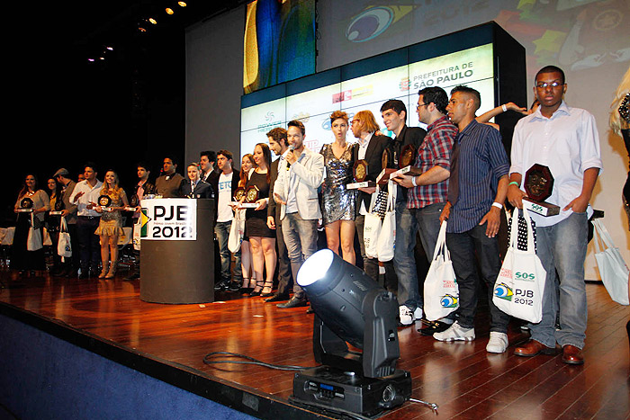 Vencedores do Prêmio Jovem Brasileiro, em São Paulo