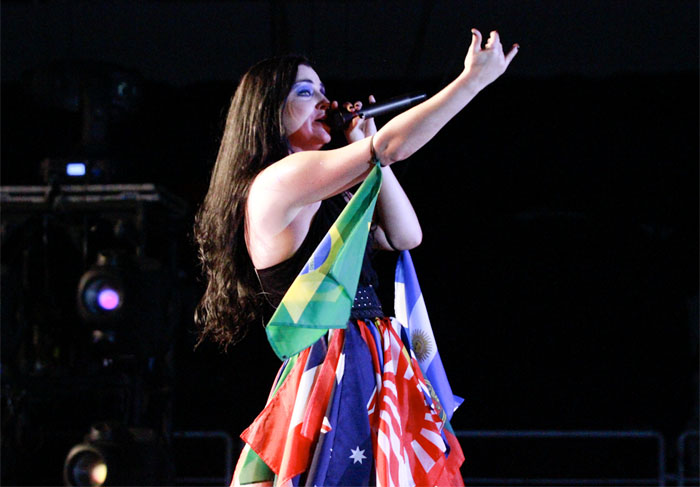 Show da banda Evanescence no Rio de Janeiro