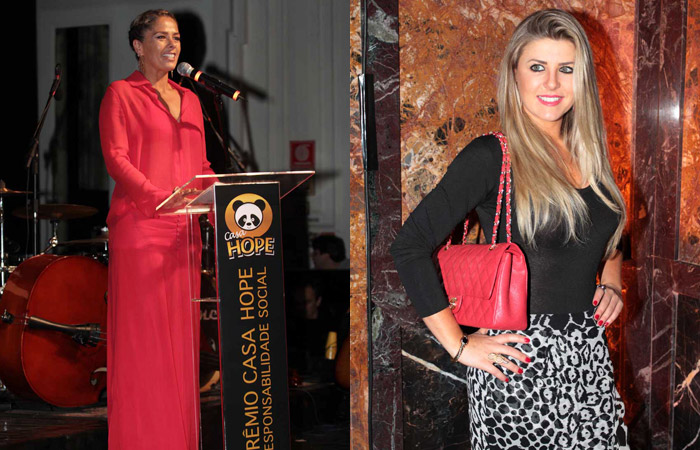 Adriane Galisteu vira ‘dama de vermelho’ em evento beneficente Ofuxico