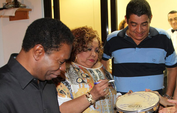 Alcione reúne artistas para o lançamento da Casa do Músico Ofuxico