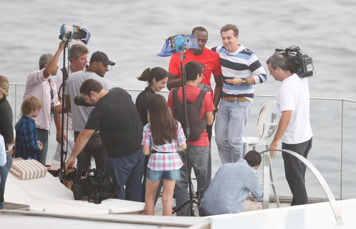 Usain Bolt participa do Caldeirão do Huck Ofuxico