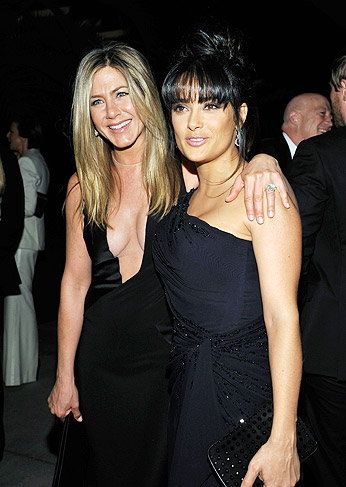 Jennifer Aniston e Salma Hayek