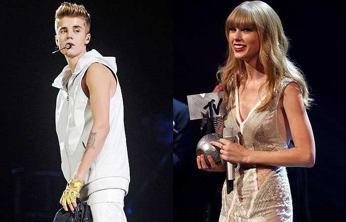 Justin Bieber e Taylor Swift são os grandes vencedores do MTV EMA 2012