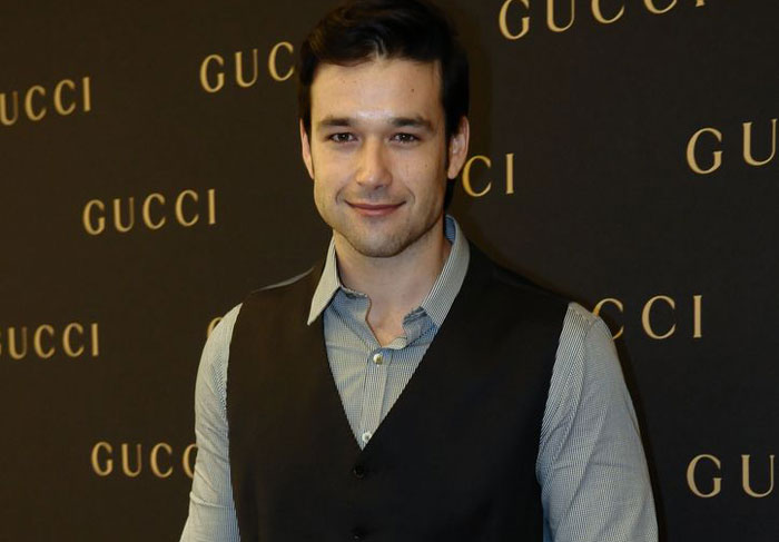 James Franco confere lançamento de loja da Gucci em São Paulo