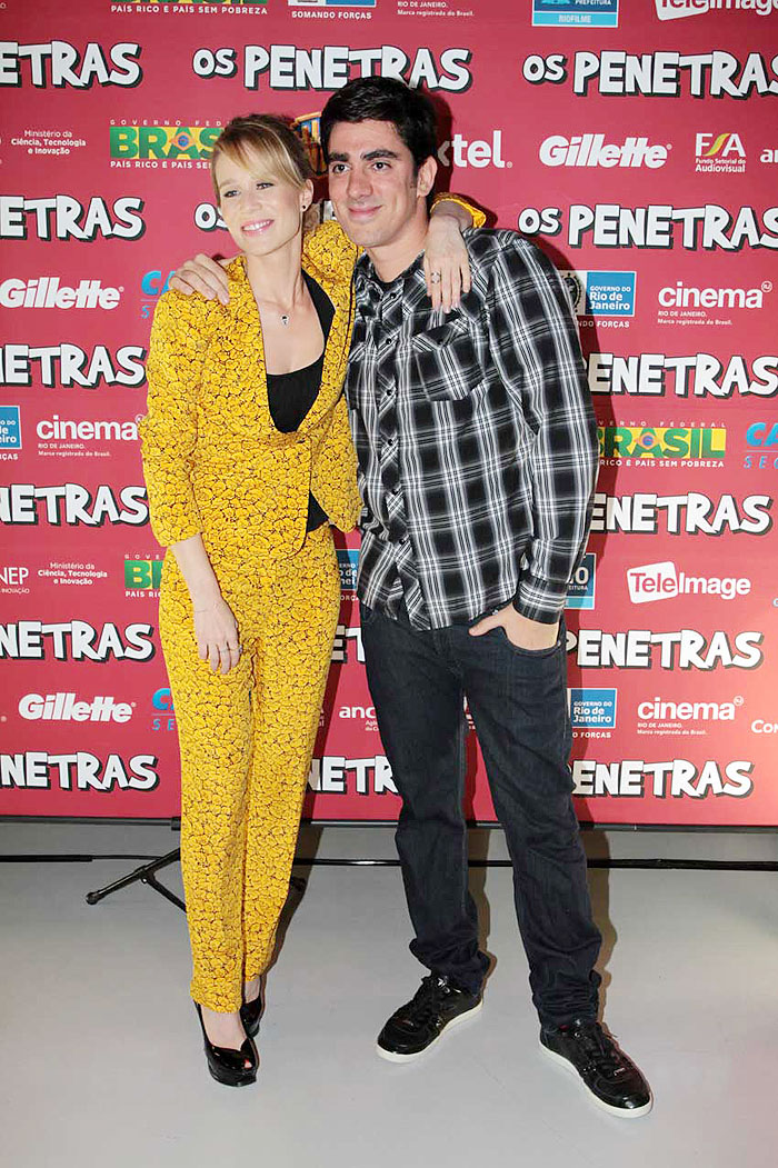 Mariana Ximenes e Marcelo Adnet, dois dos protagonistas do filme Os Penetras