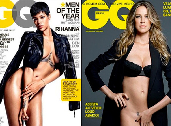 Luana Piovani comenta foto de Rihanna na GQ