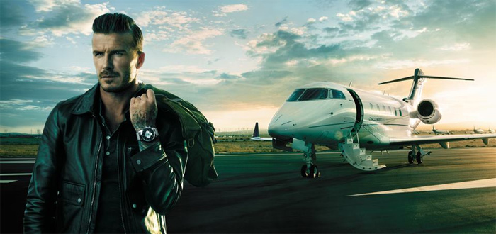 David Beckham é o novo rosto da Breitling