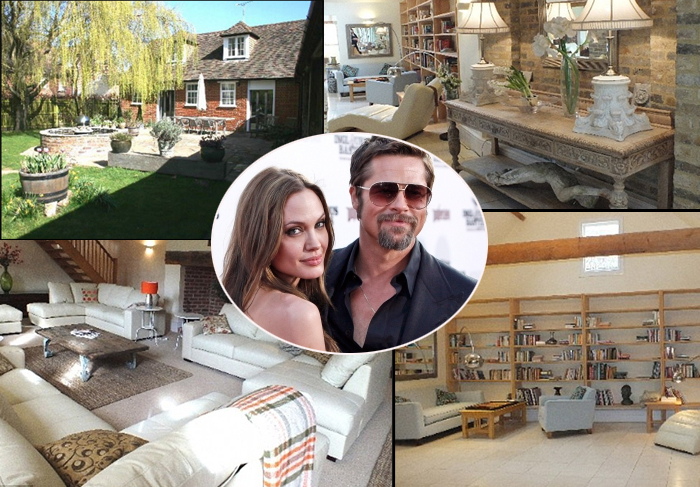 Veja a casa luxuosa que Brad Pitt alugou para a família enquanto filma O Fuxico