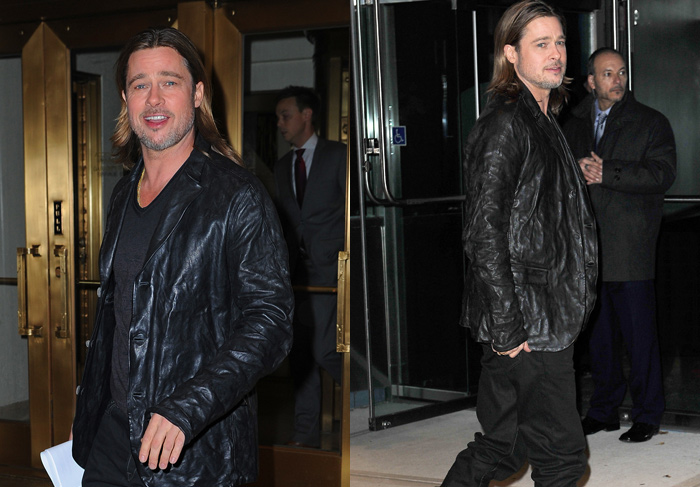 Brad Pitt vai à première de seu novo longa sem Angelina Jolie
