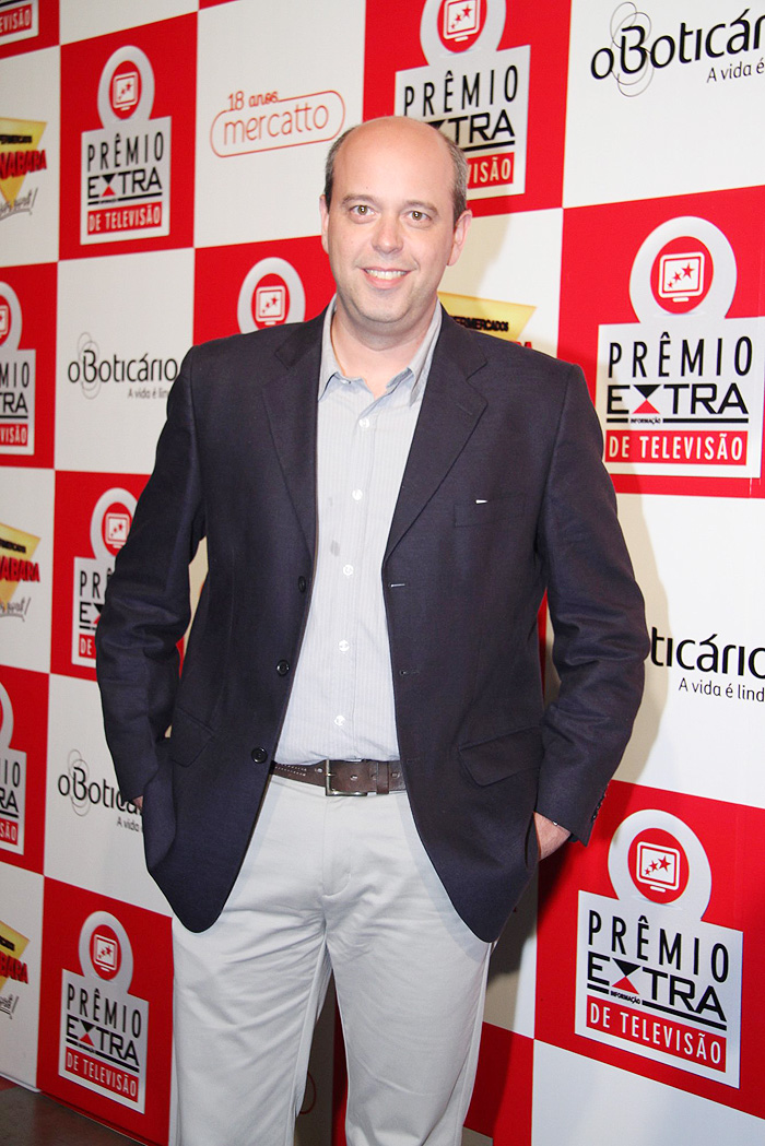 O comentarista e jornalista esportivo Alex Escobar