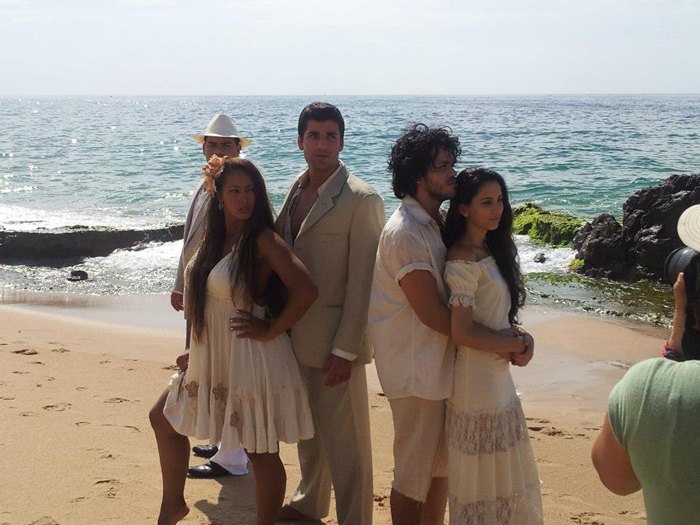 Rosiane Pinheiro e Diego Pombo são fotografados e flagrados juntos na praia, em Salvador