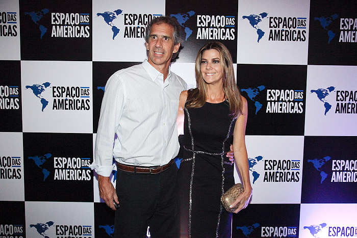 Fabiana Scaranzi e seu marido, Álvaro Etchenique