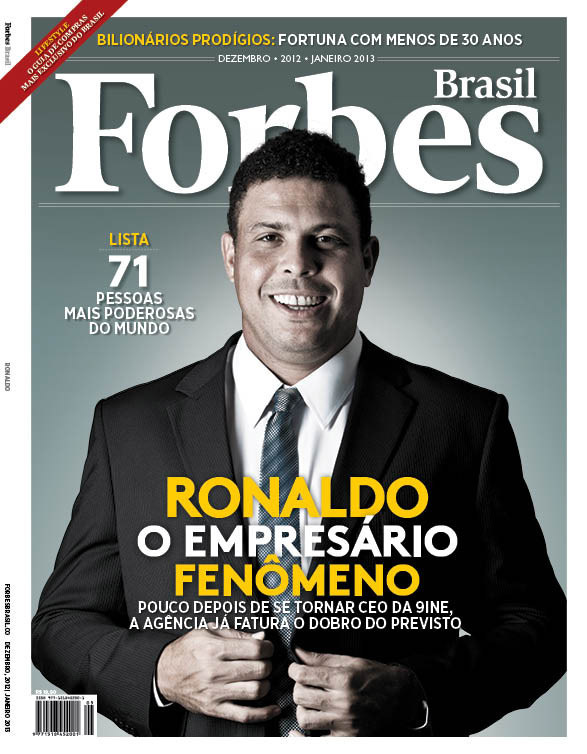 Forbes destaca Ronaldo como um dos maiores empresários do mundo