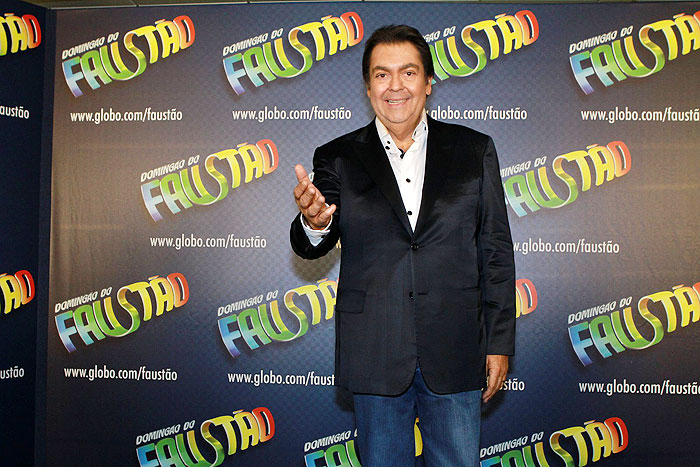 Faustão chega para comandar sua pizzada