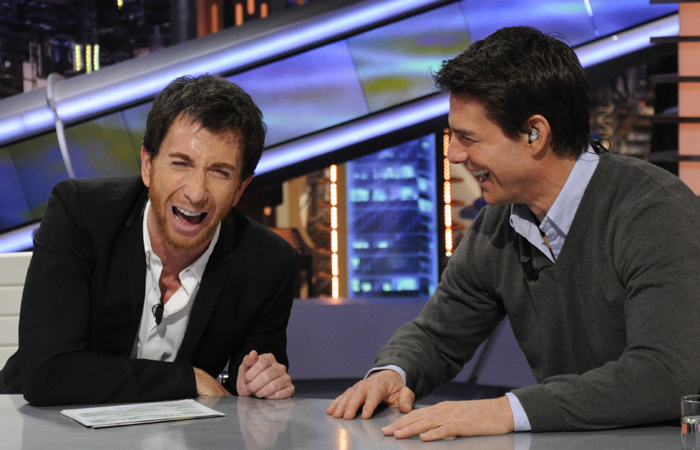  Tom Cruise se diverte no programa O Formigueiro