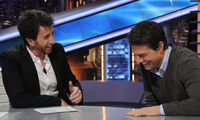  Tom Cruise se diverte no programa O Formigueiro