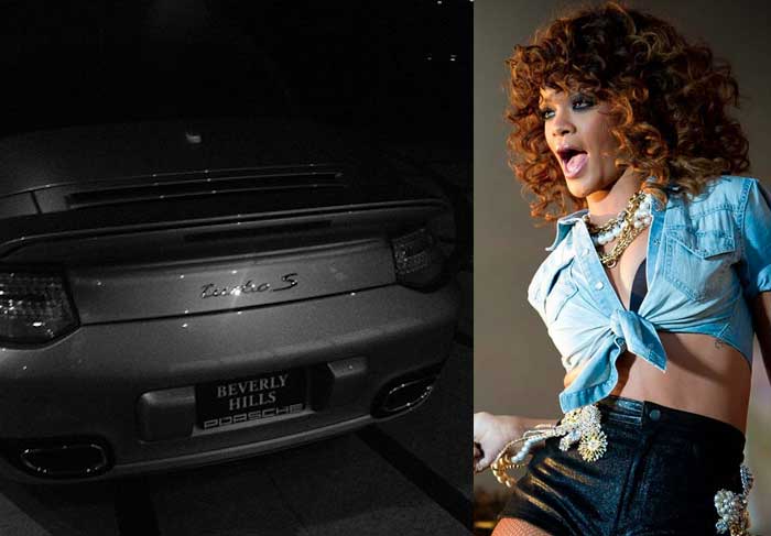  Rihanna ganha carro de presente de sua gravadora  O Fuxico