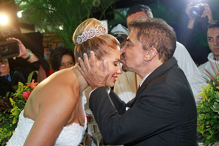 Ângela Bismarchi e Wagner Moraes. Raphael Mesquita/Foto Rio News