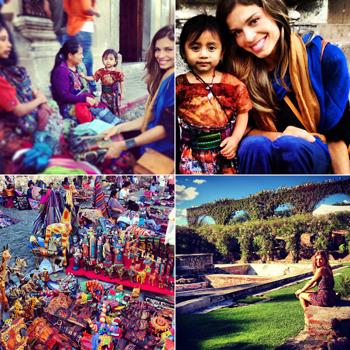 Grazi Massafera mostra as cores e belezas da Guatemala