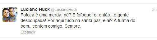 Luciano Huck se irrita com fofocas sobre crise em seu casamento