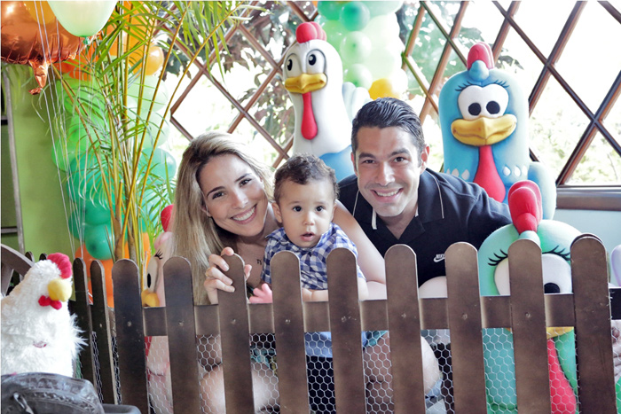 Wanessa e Marcus Buaiz comemoram o aniversário de um ano do filho José Marcus