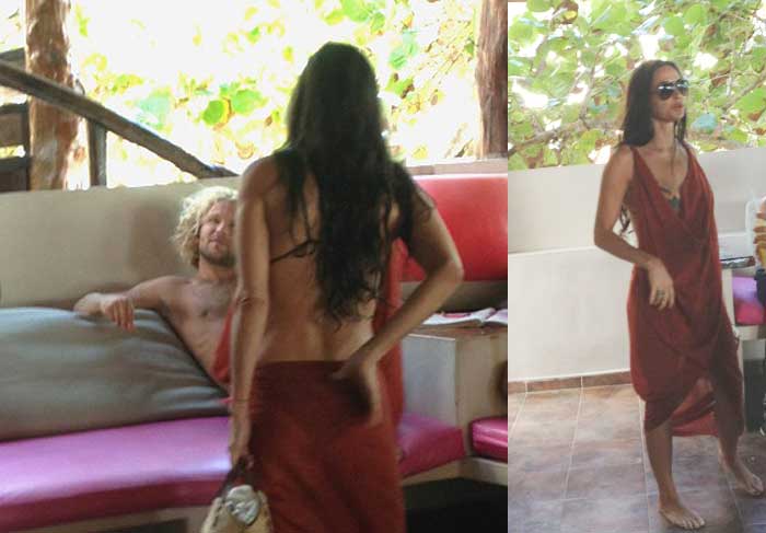 Demi Moore no hotel Amansala, em Tulum, México - O Fuxico - Brasil