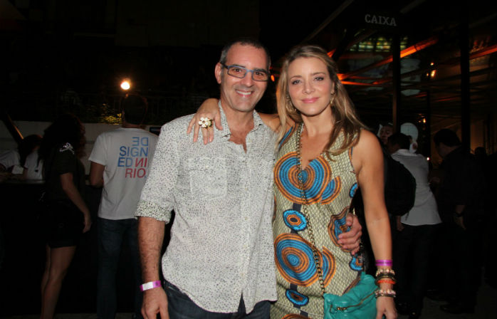 Alinne Moraes e outros famosos prestigiam show de Caetano no Rio