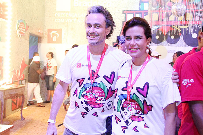 Narcisa Tamborindeguy e o marido, Guilherme Fiúza