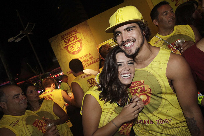 Giovanna Lancellotti e Caio Castro