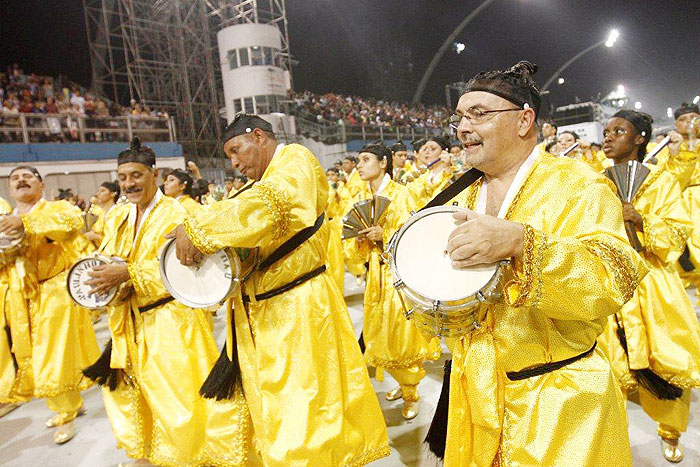 A bateria da Unidos de Vila Maria