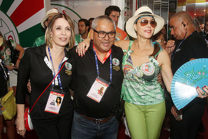 Liege Monteiro, Jayder Soares e Christiane Torloni