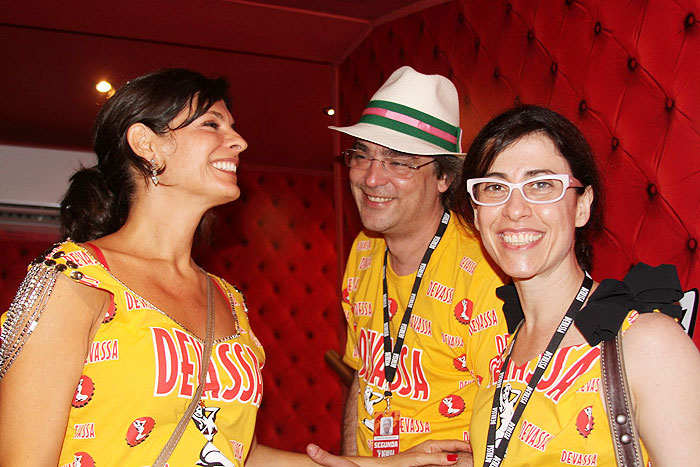 Helena Ranaldi, Fernanda Torres e Andrucha Waddington