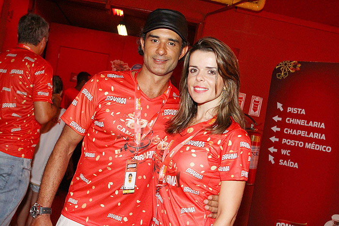 Marcos Pasquim e Lucienne Moraes