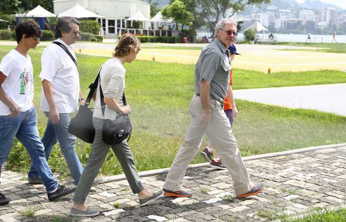 Confira os detalhes da estada de Harrison Ford no Brasil