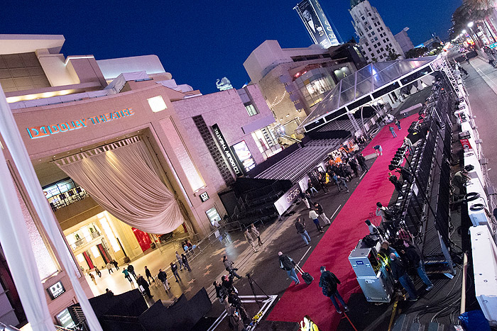 Veja fotos dos preparativos para a cerimônia de entrega do Oscar 2013