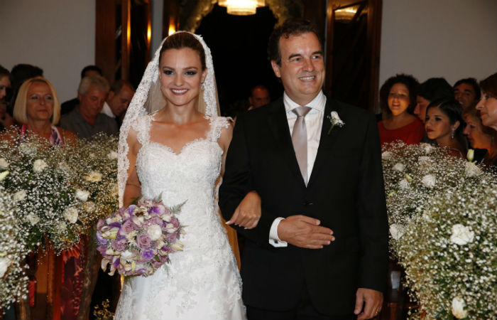 Patrick Oliveira e ex-Paquita Thalita Ribeiro se casam