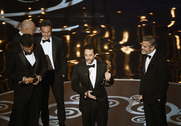 Equipe de Produtores e o Diretor Ben Afleck - Vencedores de Melhor Filme!