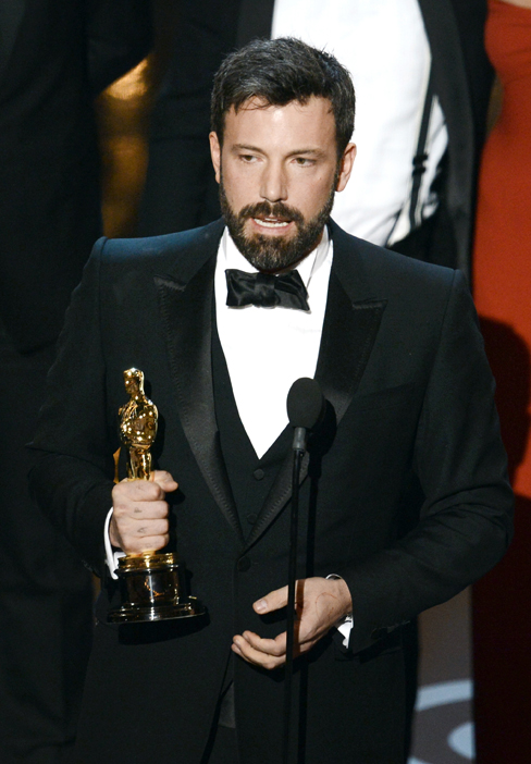 Ben Afleck - Vencedor de Melhor Filme: Argo