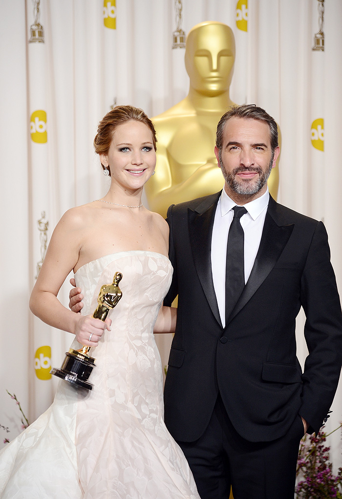 : Jennifer Lawrence e Jean Dujardin