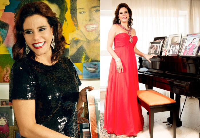 Narcisa Tamborindeguy mostra sua alegria e elegância em ensaio de revista