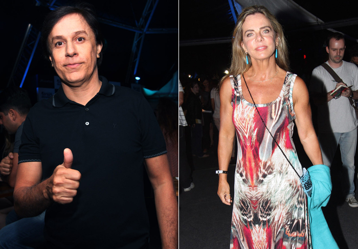 Tom Cavalcante, Bruna Lombardi e mais famosos curtem show de Elton John em SP