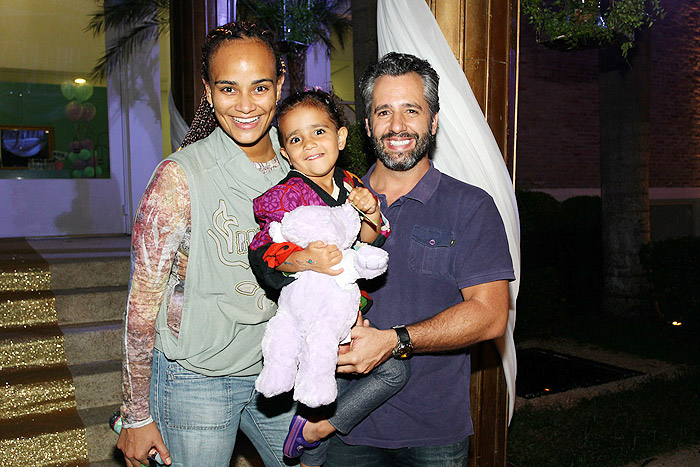 Luciana Mello, Nina e o marido Ike