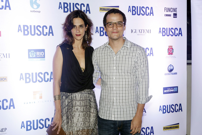 Mariana Lima e Wagner Moura