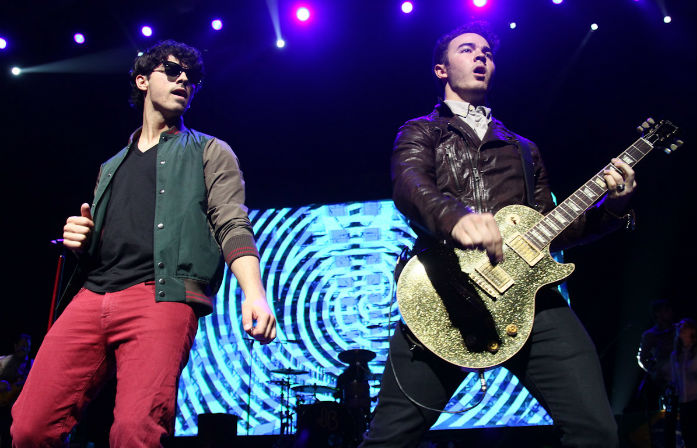 Jonas Brothers se apresentam em São Paulo