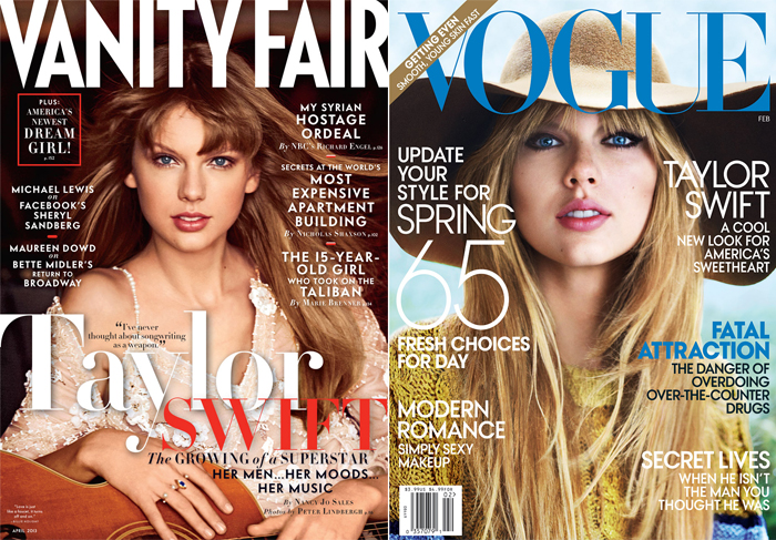Ao contrário dos boatos, revistas com Taylor Swift na capa são um sucesso de vendas