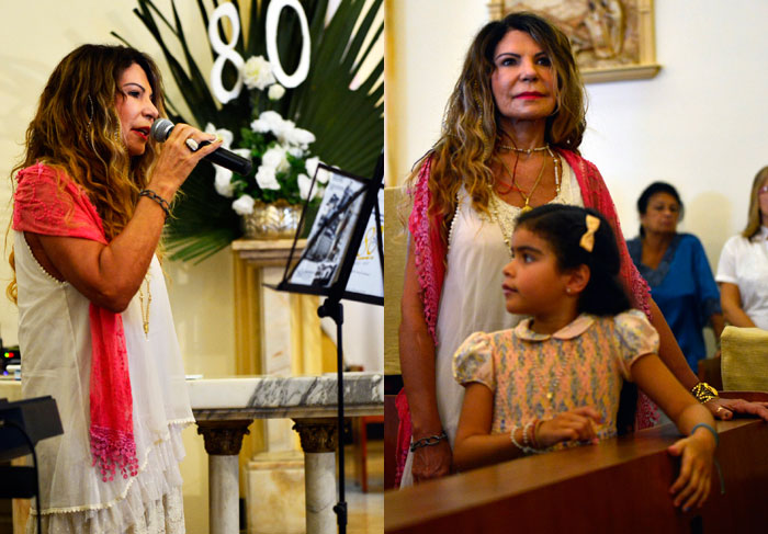 Elba Ramalho canta em missa de colégio do Rio